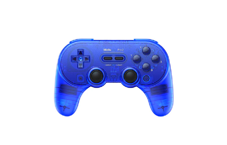 8BitDo Pro 2 Bluetooth Controller Translucent Blue (Hall Affect Joystick)